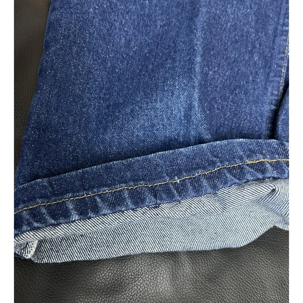 Levi's 517 Bootcut Orange Tab Jeans 40x32 (38W 30L) USA Dark Wash True Vintage